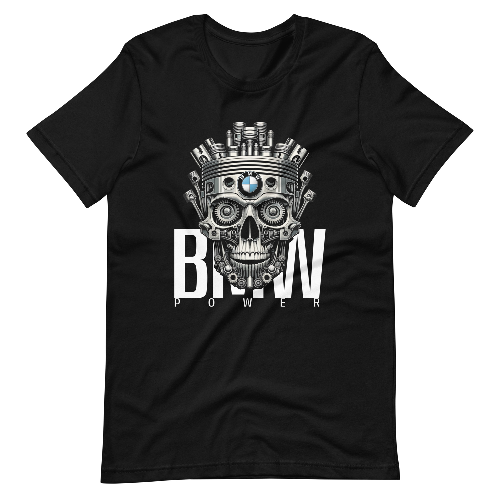 Buy a t-shirt with a skull and the inscription BMW